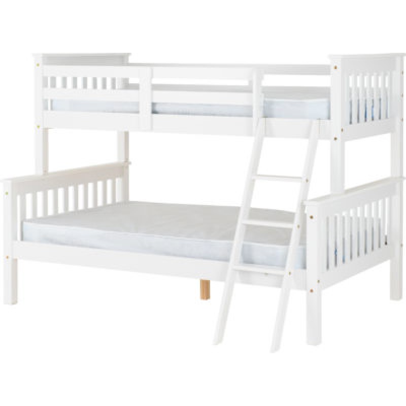 Neptune White Triple Sleeper Bunk Bed